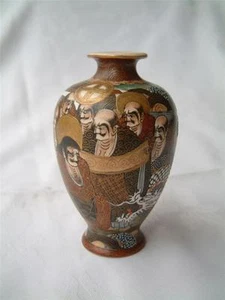 SATSUMA VASE – JAPAN – GIAPPONE - VASO - Foto 1 di 6