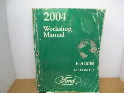 2004 Ford E-SERIES Service Manual Dealership Workshop Repair Book VOLUME 1 - Image 1 of 3