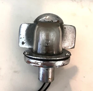 Vintage Perko Chromed Bronze Batwing Stern Light - Picture 1 of 4