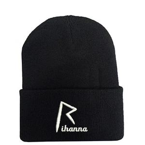 RIHANNA Cappello berretto nero - Foto 1 di 1