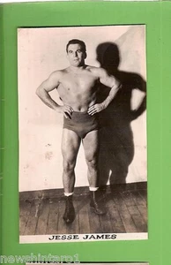 #L38. WRESTLING FAN CARD - JESSE JAMES - Picture 1 of 1