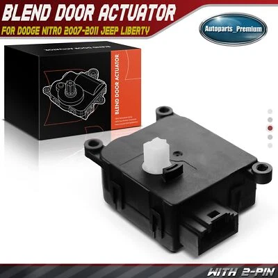 AC Heater Blend Door Actuator for Jeep Liberty 2008-2012 Dodge Nitro 2007-2011 - Image 1 of 4