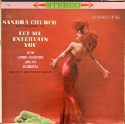 Sandra Church (2) - Let Me Entertain You 1960 LP, Album Columbia CS Foto 1 de 4