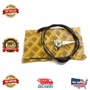 910/45400 - JCB BACKHOE GENUINE JCB THROTTLE CABLE ASSY. WITH LEVER - Picture 1 of 4