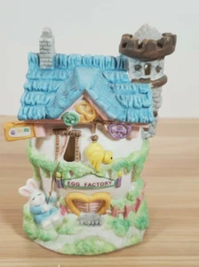 Easter Village Lighted Porcelain Egg Factory Lighted - Picture 1 of 7