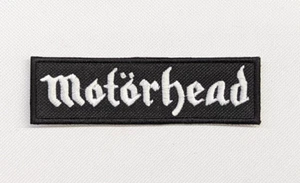 Motorhead Patch Iron on Embroidered Metal patch - Picture 1 of 3