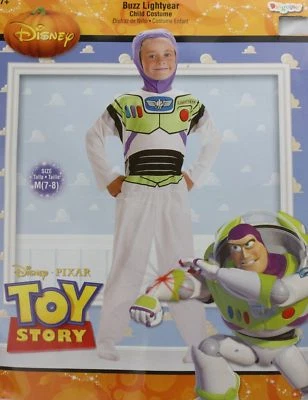 Fantasia infantil Buzz Lightyear tamanho M (7-8) Toy Story Halloween - Imagem 1 de 2