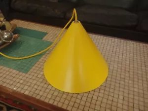Vintage Mid Century Lightolier Cone Pendant Light - Picture 1 of 3