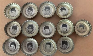1967 coke Caps 1967 -68 Boston Red Sox baseball bottle caps with Lot Of 56 Ex - Picture 1 of 14