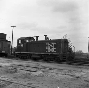 Negativo New Haven Railroad 9199 SW-1200 Maybrook NY 5-70 0699 - Foto 1 di 1