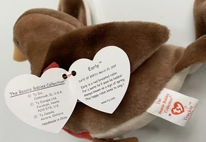 NEU *ULTRA SELTEN* 1997 TY Beanie Babys Early Robin Bird MWMT *GROSSER FEHLER* - Bild 1 von 6