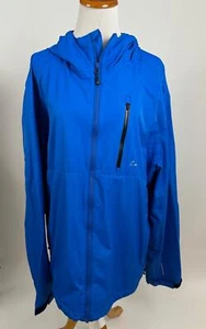 PARADOX roayl blue hooded rain jacket Men's XL - Picture 1 of 5