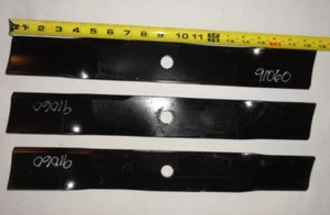 (3) Oregon Blade 91-060 (54” Cub Cadet ) 18 1/2” Long 3/4” Center Hole 742-3030 - Picture 1 of 2