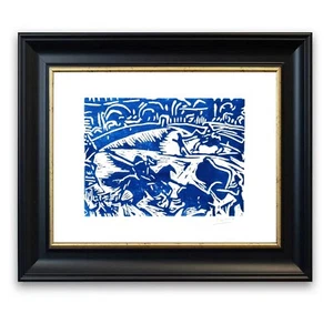 Pablo Picasso Original linocut hand printed from original block - Picture 1 of 6