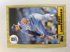 1987 Topps #140 Bret Saberhagen