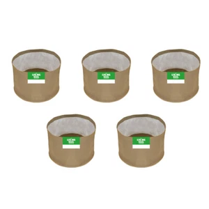 Grassroots Fabric Pot (Sizes: 5 - 65 Gallon) Bundle of 5 Grow Bag for Planting - Picture 1 of 3