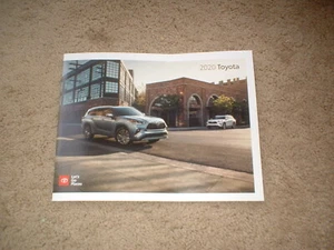 2020 Toyota Full Line Color Brochure Prius Avalon RAV4 Camry Corolla New - Foto 1 di 1