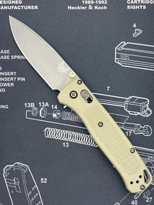 [0550] Benchmade 535 Bugout GRY-1 Ranger Green Taschenmesser S30V - Bild 1 von 12