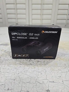 Celestron 10x25 UpClose G2 Roof Binoculars New In Box - Picture 1 of 6