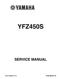 Yamaha 2004' yfz450s service manual (PDF) - Picture 1 of 2