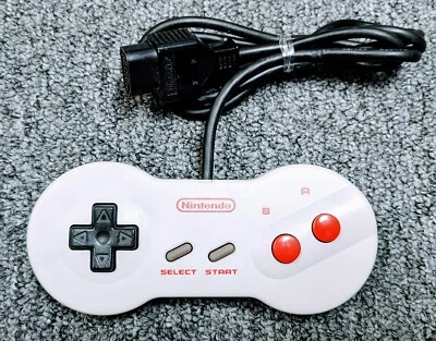Official Nintendo NES Dogbone Controller, Restored! Original - Image 1 of 2