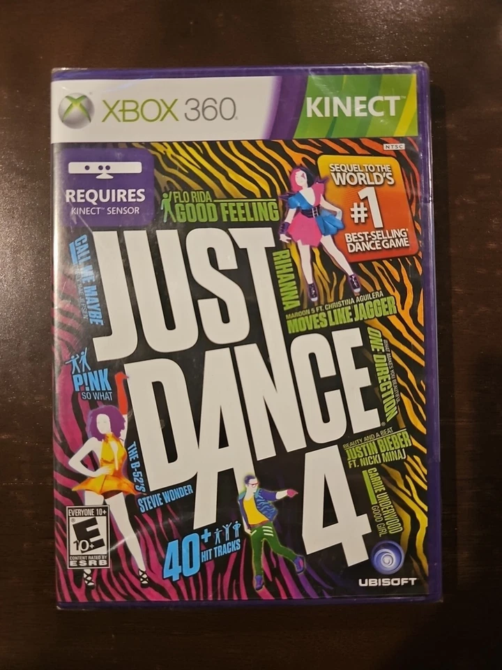 Just Dance 4 (Microsoft Xbox 360, 2012) - Image 1 of 1