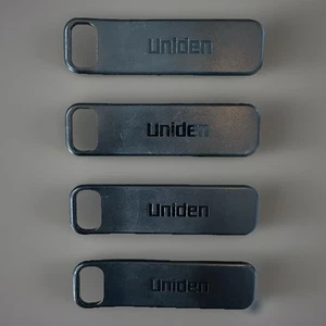 *Lotto di 4* Clip da cintura originale per radio Uniden SX409-3CKEM / SX409-3CK - Foto 1 di 7