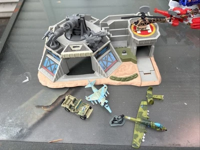 Galoob Micro Machines 1993 Battle Zones Strato-Fortress Vintage Not Complete - Image 1 of 4