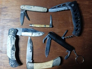 Junk Pocket Knife Lot - Picture 1 of 4