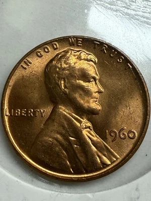 1960 Lincoln Penny , P531 - Image 1 of 2