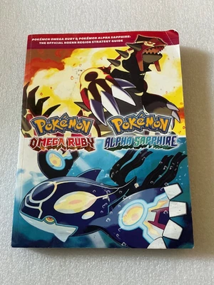 Pokemon OMEGA Ruby & ALPHA Sapphire Hoenn Region Official Strategy Guide gc - Image 1 of 4