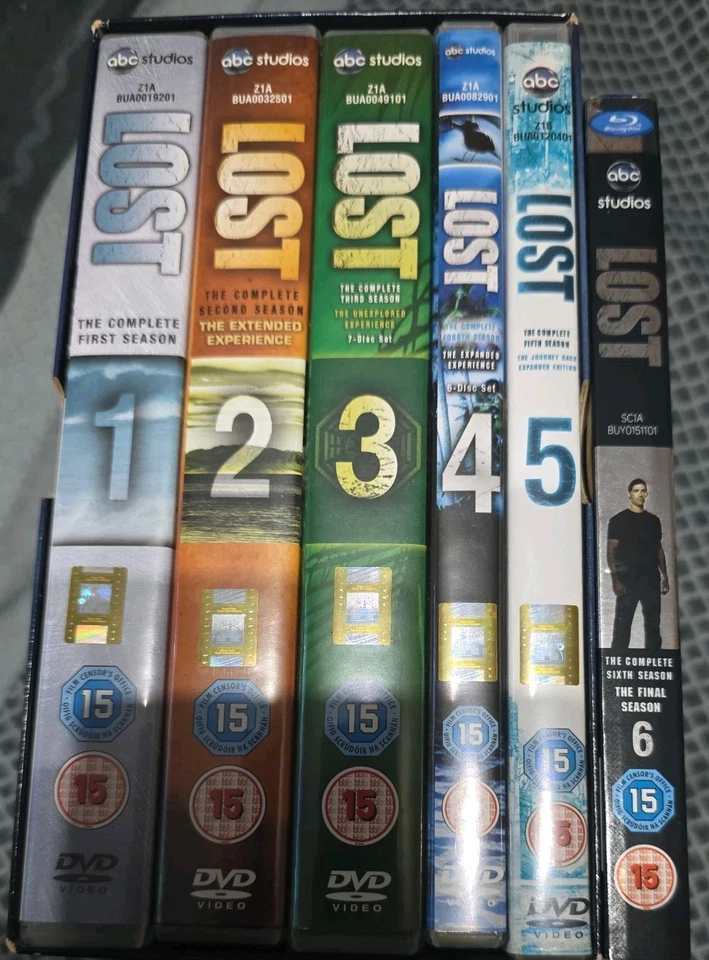 Lost: The Complete Seasons 1-5 DVD Season 6 Blu-ray Box Set  - Imagen 1 de 1