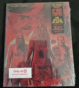 Rob Zombie Trilogy Steelbook target exclusive Blu Ray BRAND NEW - Picture 1 of 2