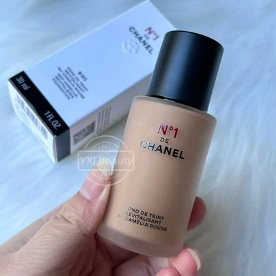 New Boxed CHANEL N°1 DE CHANEL Revitalizing Foundation~B60~Full Size~Authentic - Image 1 of 4
