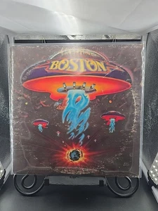 BOSTON Self Titled 1977 LP Epic PE-34188 RARE COMBO PRESS TH / SM WALLY VG/VG - Picture 1 of 10