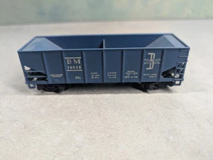 USED Tyco HO Scale Operating Hopper Boston and Maine BM #10056 Read Description - Picture 1 of 6