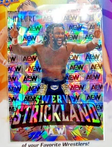 Swerve Strickland 2024 Upper Deck All Elite Wrestling Allure AEW Logo /199 #133 - Picture 1 of 1
