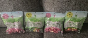 Tee Time Tees Lot Of 100 Plastic 3 1/4” Martini Tees 50 Assorted & 50 Pink - Picture 1 of 3