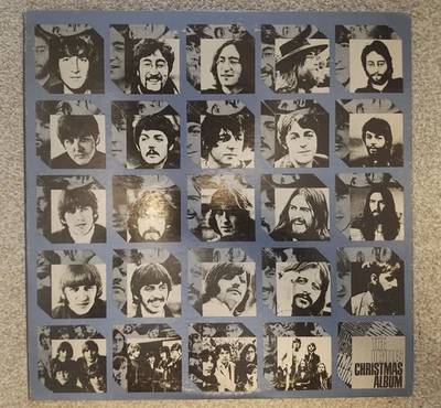 THE BEATLES - CHRISTMAS ALBUM - BLUE COVER - VINYL LP - Image 1 of 4