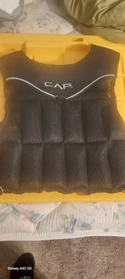 Cap Barbell Adjustable 20 Lb Fitness Vest Sports Weighted Lifting - Image 1 of 2