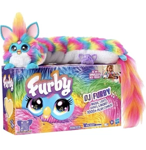 Juguete interactivo FURBY DJ, peluche electrónico arco iris súper cómodo con música, - Imagen 1 de 8