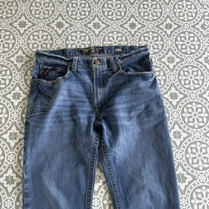 Ariat Rebar M4 Boot Cut Denim Workwear Jeans Blue Mens Size 36x36 - Bild 1 von 13