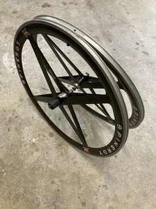 Spinergy Rev X Carbon Clincher 700c Wheelset Shimano Freehub - Picture 1 of 14