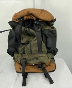 Tommy Hilfiger Brown Green and Black Backpacks - Picture 1 of 2