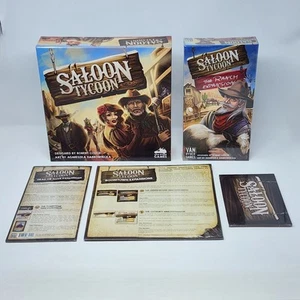 Saloon Tycoon And Ranch Expansion Van Ryder Kickstarter Exclusives Open Box NEW - Picture 1 of 22