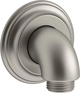 Codo de suministro de montaje en pared Kohler K-22173-BN Bancroft níquel cepillado vibrante - Imagen 1 de 4