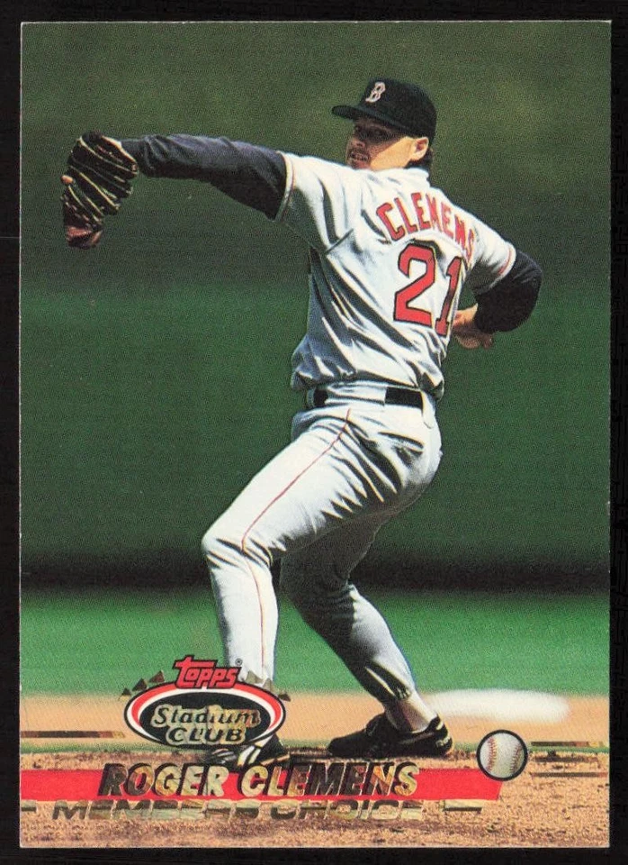 1993 Stadium Club Members Only Roger Clemens #748 Boston Red Sox - Image 1 of 2