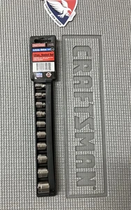 NOS Sears Craftsman SAE 10pc 1/4” Drive Socket Set 34432 USA 12 Point Rare! - Bild 1 von 6