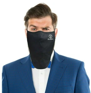 Three Layers Beard Mask for Bearded Men With Filter Nose Wire Adjustable - Picture 1 of 18