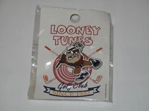 NEW. Looney Tunes Taz Golfing Pin. Tack on back. 1 1/2 inches long - Picture 1 of 1